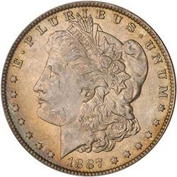 [L#4416] 1887/6-O $1 PCGS MS64