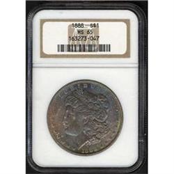 [L#4419] 1888 $1 NGC MS65