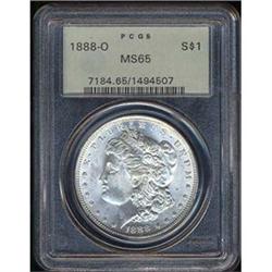 [L#4423] 1888-O $1 PCGS MS65