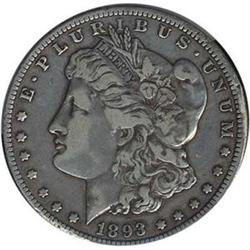 [L#4454] 1893-O S$1 Net Fine Detail of VF 30 RAW