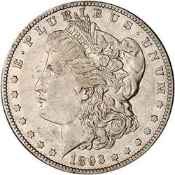 [L#4455] 1893-S $1 NGC VF35