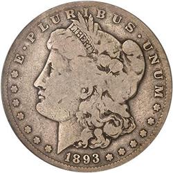 [L#4456] 1893-S $1 PCGS VG8