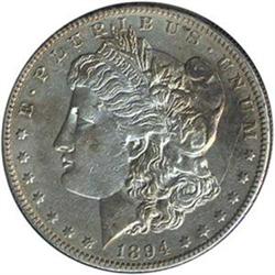 [L#4461] 1894-O S$1 Net XF45 Cleaned