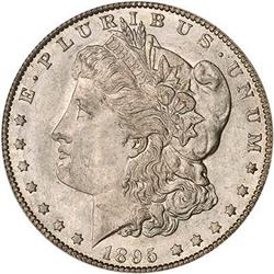 [L#4465] 1895-O $1 PCGS AU58