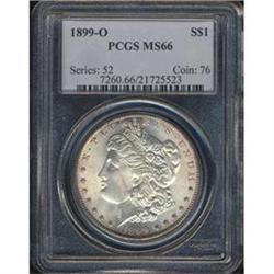 [L#4484] 1899-O $1 PCGS MS66