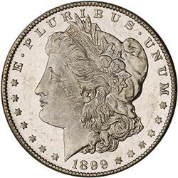 [L#4488] 1899-O $1 NGC MS62 DMPL