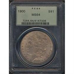[L#4490] 1900 $1 PCGS MS64