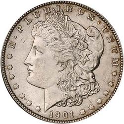 [L#4493] 1901 $1 NGC MS63