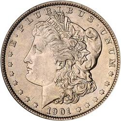 [L#4494] 1901 $1 NGC MS61