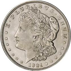 [L#4505] 1921 Morgan $1 NGC MS65