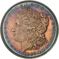 [L#4510] 1887-O $1 NGC Specimen 65 Ex Carter