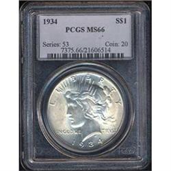 [L#4539] 1934 $1 PCGS MS66