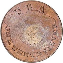 [L#5001] 1850 Pattern 1c J124 PCGS PF64