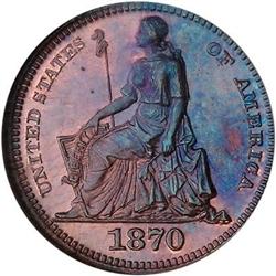 [L#5005] 1870 Pattern Half Dime J906 NGC PF66RB