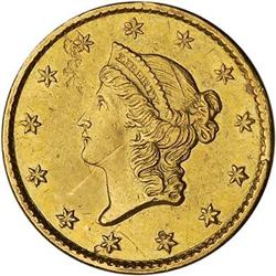 [L#5020] 1850-C G$1 NCS M S obv repaired