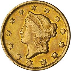 [L#5022] 1850-D G$1 NGC AU53