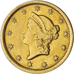 [L#5033] 1852-O G$1 NGC AU58