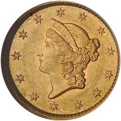 [L#5035] 1853 G$1 NGC MS62