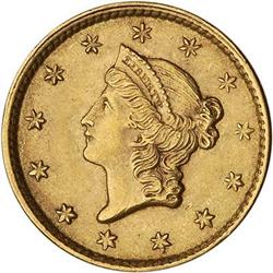 [L#5036] 1853 G$1 NGC MS62