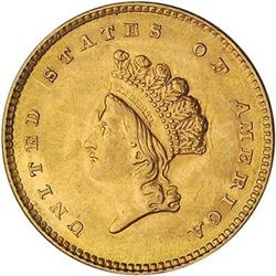 [L#5047] 1854 T2 G$1 NGC MS63