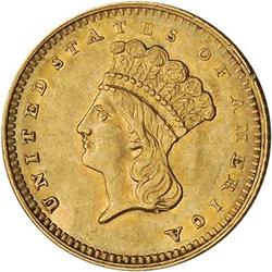 [L#5088] 1862 G$1 NGC MS62