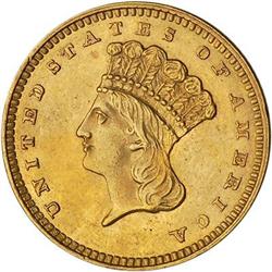 [L#5090] 1863 G$1 NGC MS62