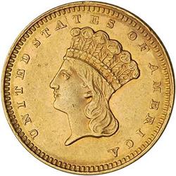 [L#5091] 1864 G$1 NGC MS61