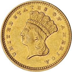 [L#5099] 1870-S G$1 NGC AU58