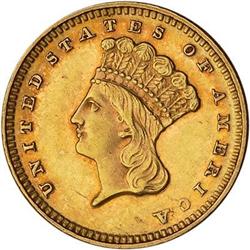 [L#5100] 1871 G$1 NGC MS62