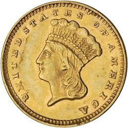 [L#5104] 1874 G$1 NGC MS61