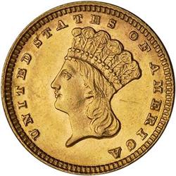 [L#5113] 1882 G$1 NGC MS63