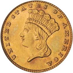 [L#5115] 1883 G$1 PCGS MS64