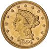 Image 1 : [L#5139] 1854 $2 1/2 NGC MS64