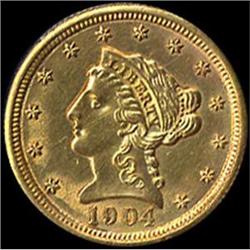 [L#5146] 1904 $2 1/2 MS60 polished