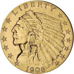 [L#5149] 1908 $2.50 NGC MS64