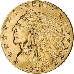 [L#5151] 1908 $2.50 NGC MS62