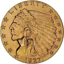 [L#5168] 1927 $2.50 NGC MS62