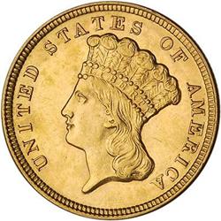 [L#5172] 1854 $3 NGC MS62