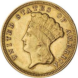 [L#5174] 1854 $3 NGC AU58