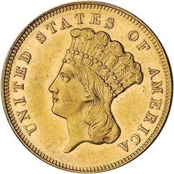[L#5178] 1861 $3 AU55