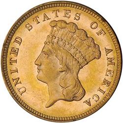 [L#5185] 1879 $3 PCGS MS64