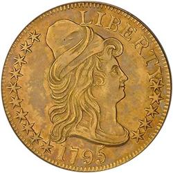 [L#5191] 1795 Sm Eagle $5 PCGS AU55