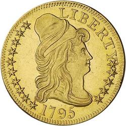 [L#5192] 1795 SE $5 NCS Unc details