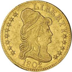 [L#5200] 1802/1 $5 NGC MS62