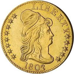 [L#5202] 1802/1 $5 NCS About Uncirculated details