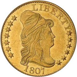 [L#5211] 1807 Bust Right $5 PCGS MS64
