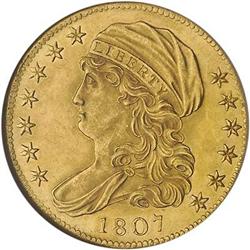 [L#5214] 1807 Bust Left $5 NGC MS62