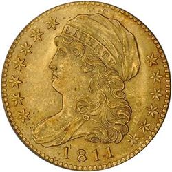 [L#5220] 1811 Tall 5 $5 PCGS MS63