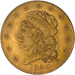 [L#5230] 1820 Sq 2 $5 PCGS MS64