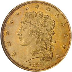 [L#5234] 1835 $5 NGC MS64